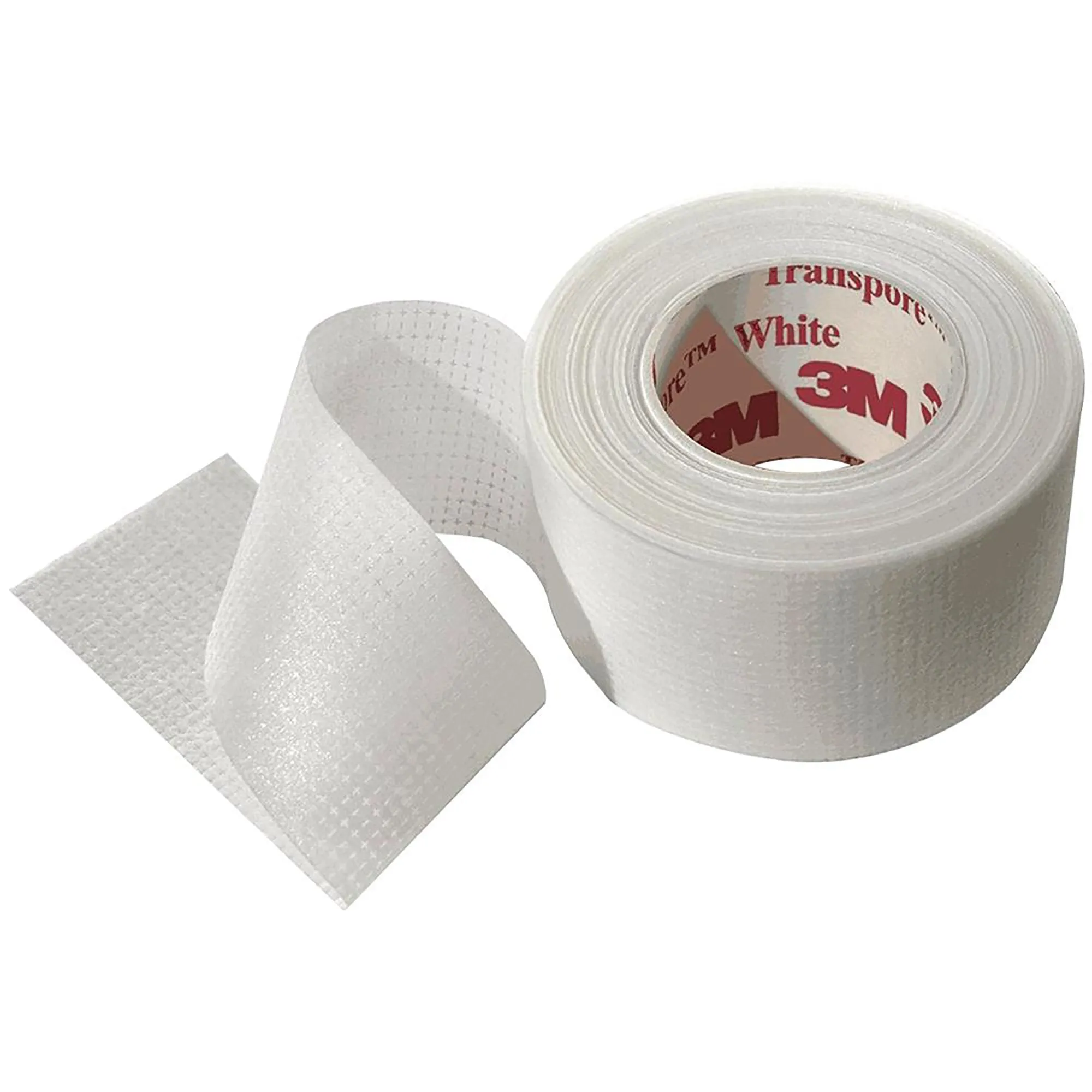 3M™ Transpore™ Plastic Medical Tape, 1 Inch x 10 Yard, Transparent, 1 Case of 120