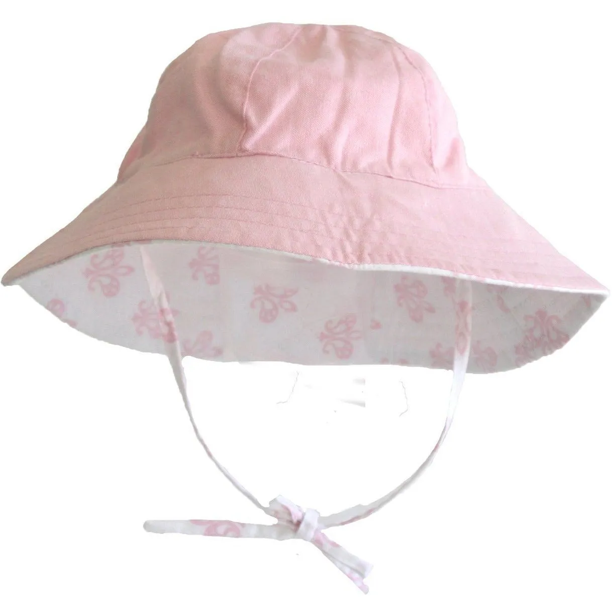 Alimrose Sun Hat - Reversible Pink Blossom