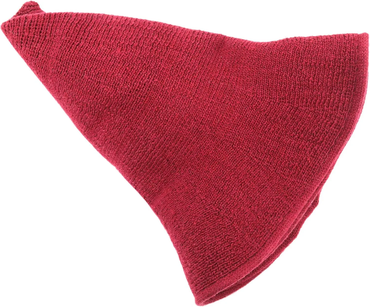 Bestjybt Women Halloween Witch Hat Wool Knitted Cap for Party Masquerade Cosplay Costume Accessory Daily