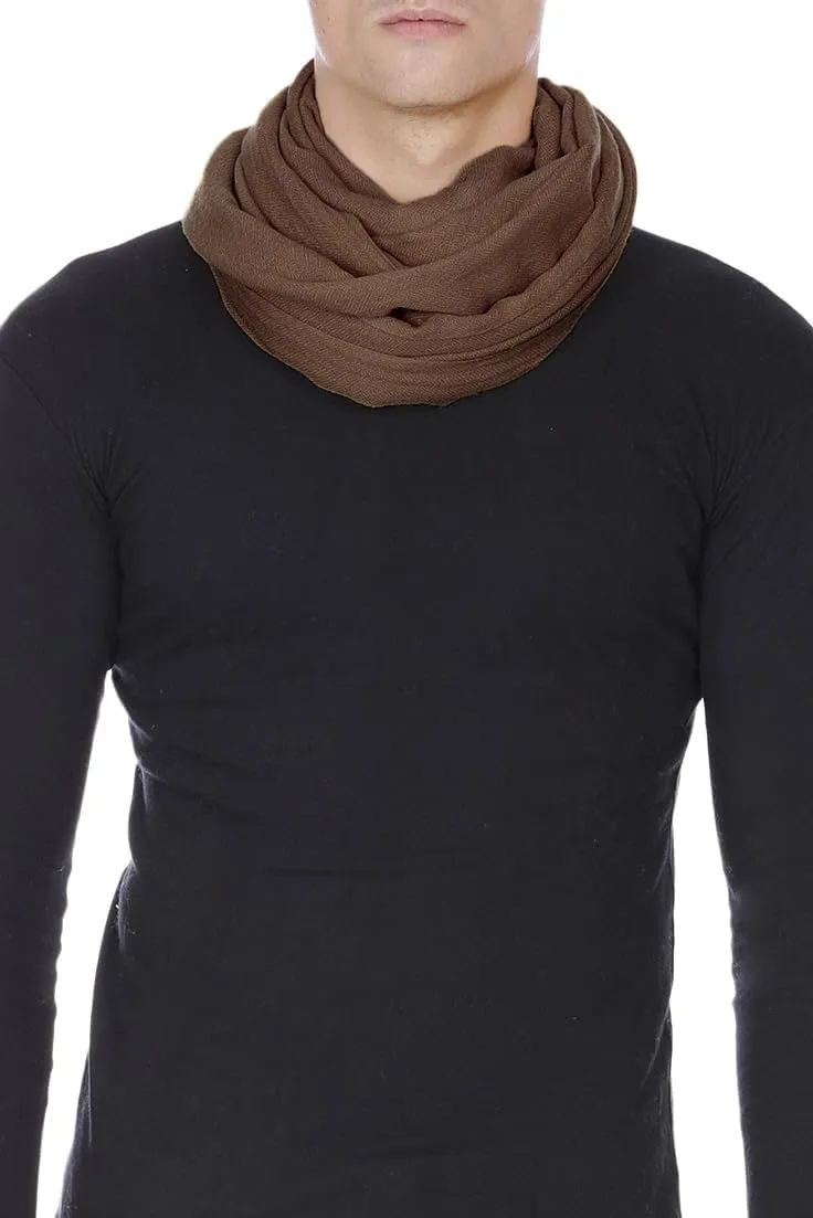 Cashmere Scarf Made in Kashmir (Gift Pack) Merino Wool Silk Cashmere Large Superfine Pashmina Unisex