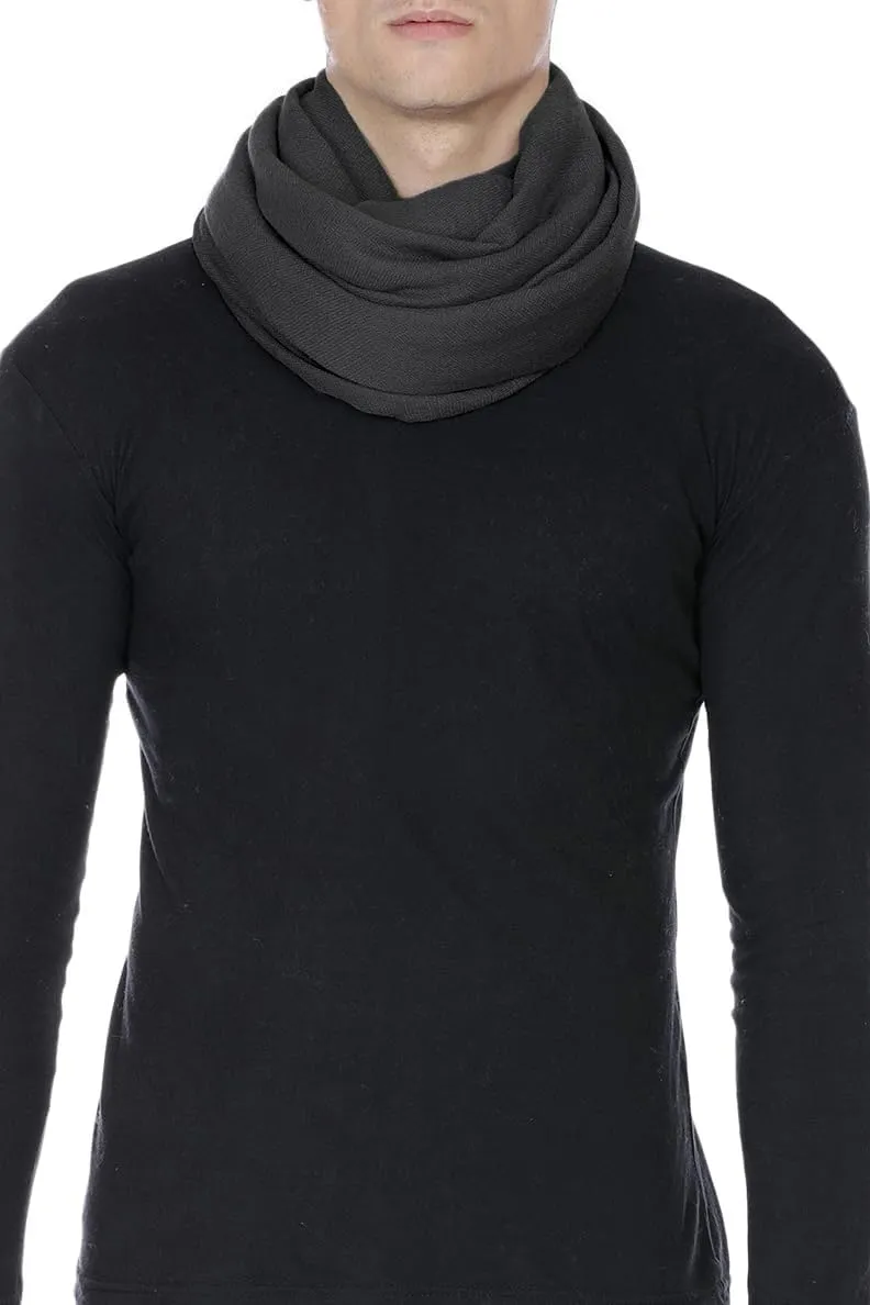 Cashmere Scarf Made in Kashmir (Gift Pack) Merino Wool Silk Cashmere Large Superfine Pashmina Unisex
