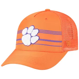 Clemson Tigers TOW "Inferno" Mesh Structured Snapback Hat Cap