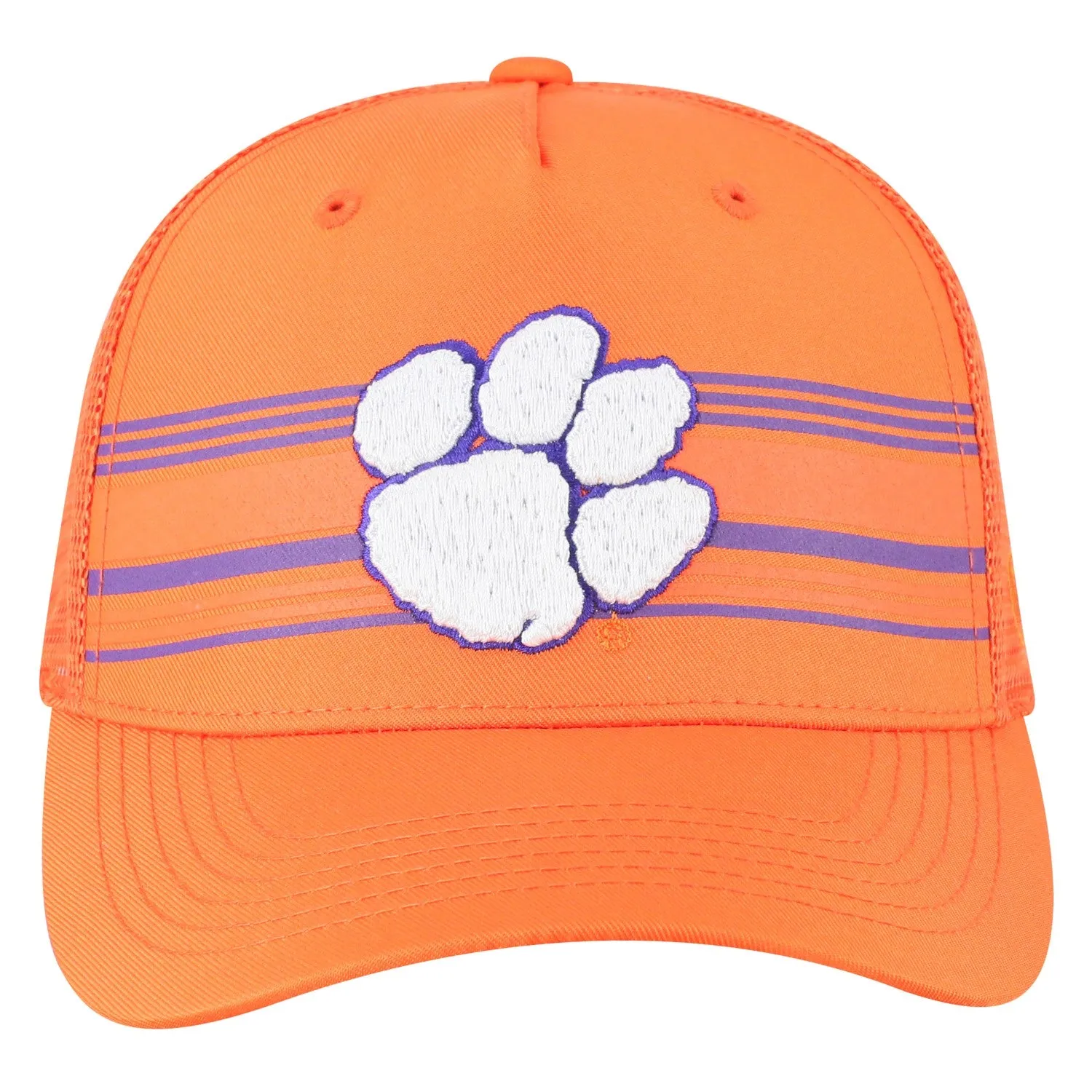 Clemson Tigers TOW "Inferno" Mesh Structured Snapback Hat Cap