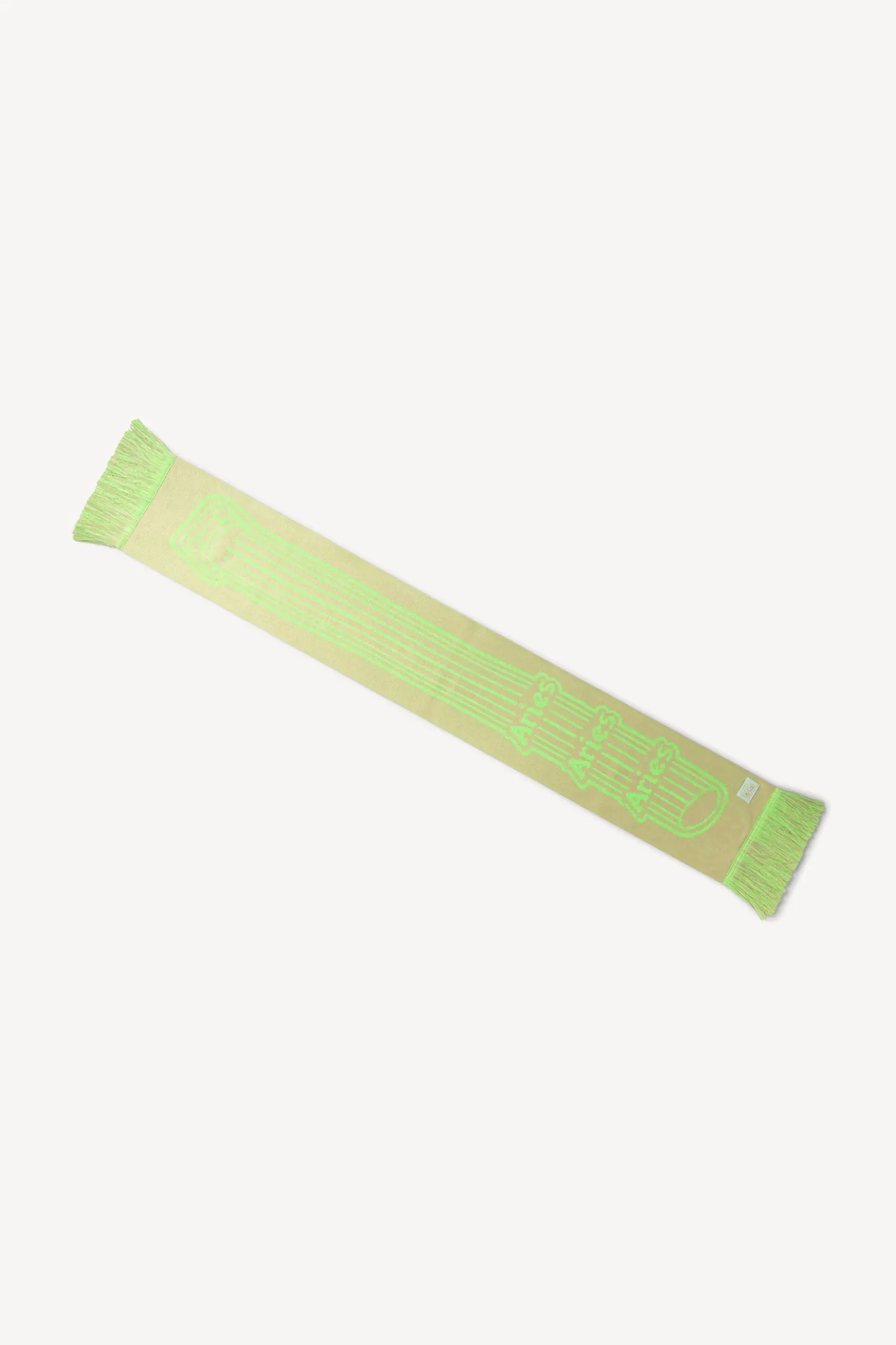 Column Scarf / ARIES / FLUORO GREEN