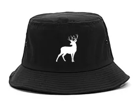 Deer Hunting Hunter Mens Bucket Hat