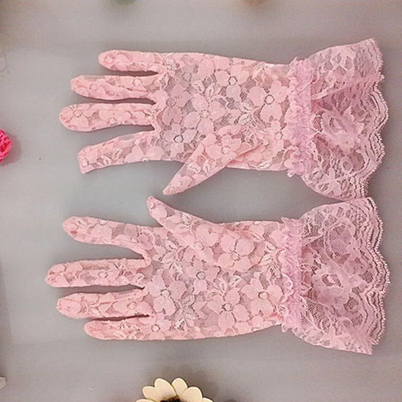 Floral Lace Sexy Sun Gloves