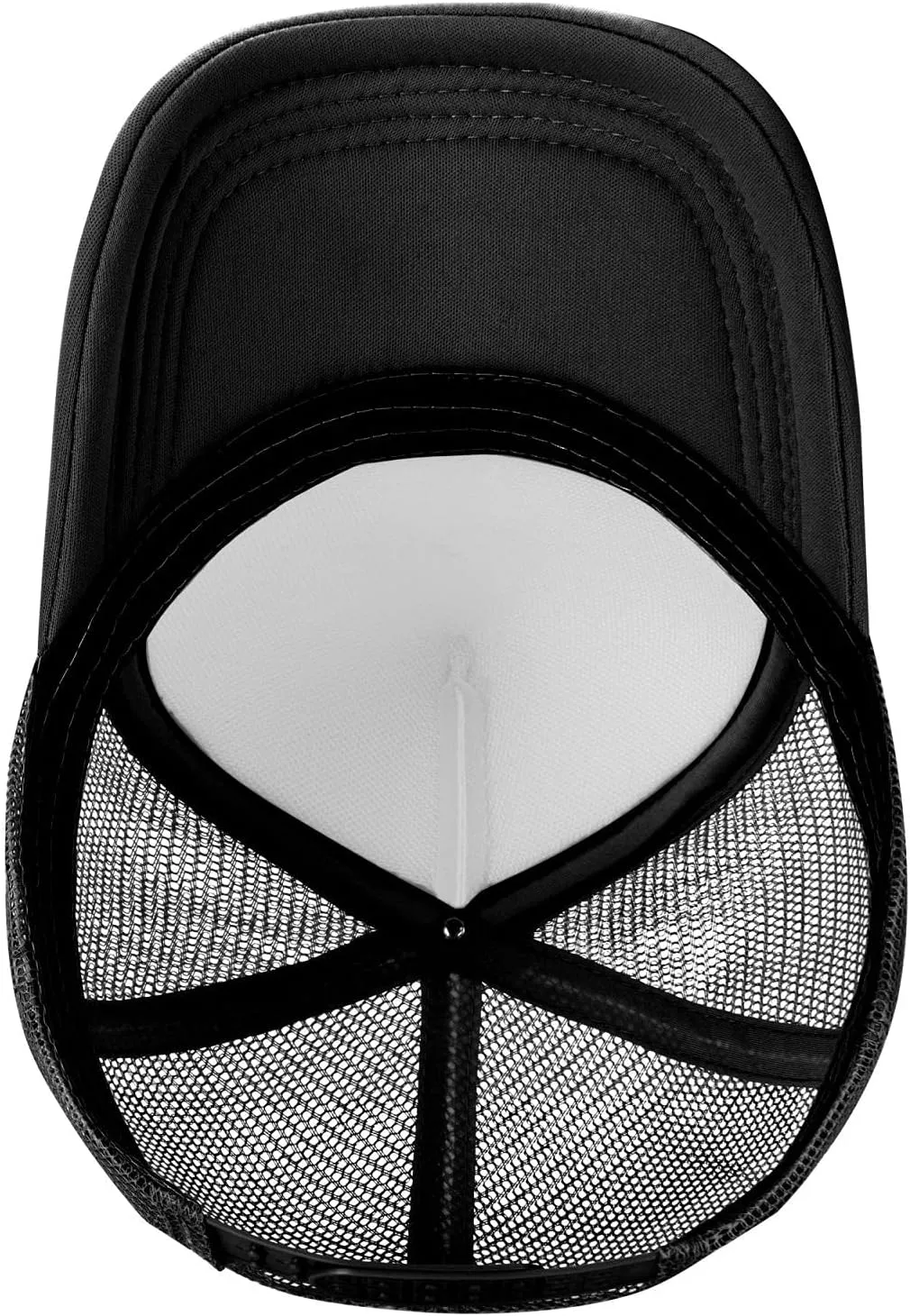 Funny Trucker Hat Top Shelf Trophy Girlfriend for Women and Men Baseball Cap Breathable Mesh Black