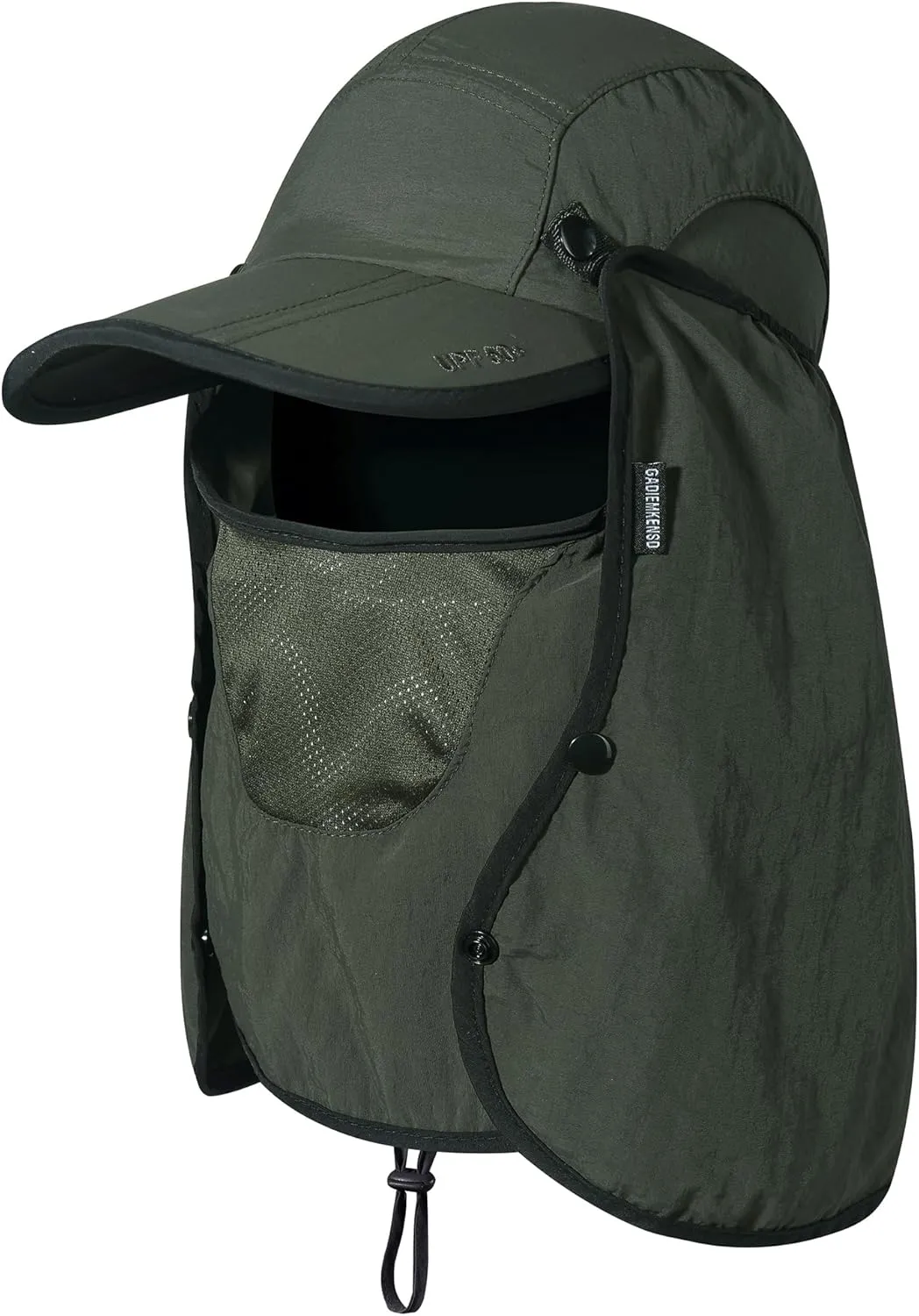 GADIEMKENSD UPF 50  Folding Fishing Hat 360 Outdoor Sun Hat