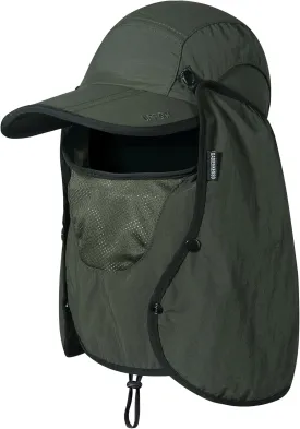 GADIEMKENSD UPF 50  Folding Fishing Hat 360 Outdoor Sun Hat