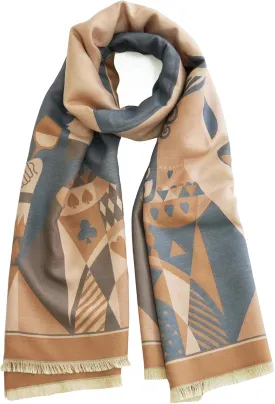 JERLA Cashmere Feel Scarf winter warm large soft Shawl wrap Scarf for women