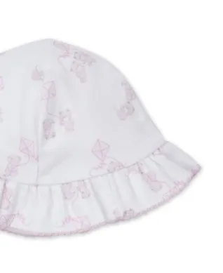 Kissy Kissy Beary Nice Kites Sun Hat, Pink