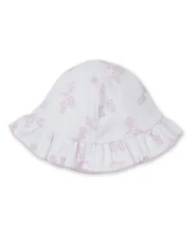Kissy Kissy Beary Nice Kites Sun Hat, Pink