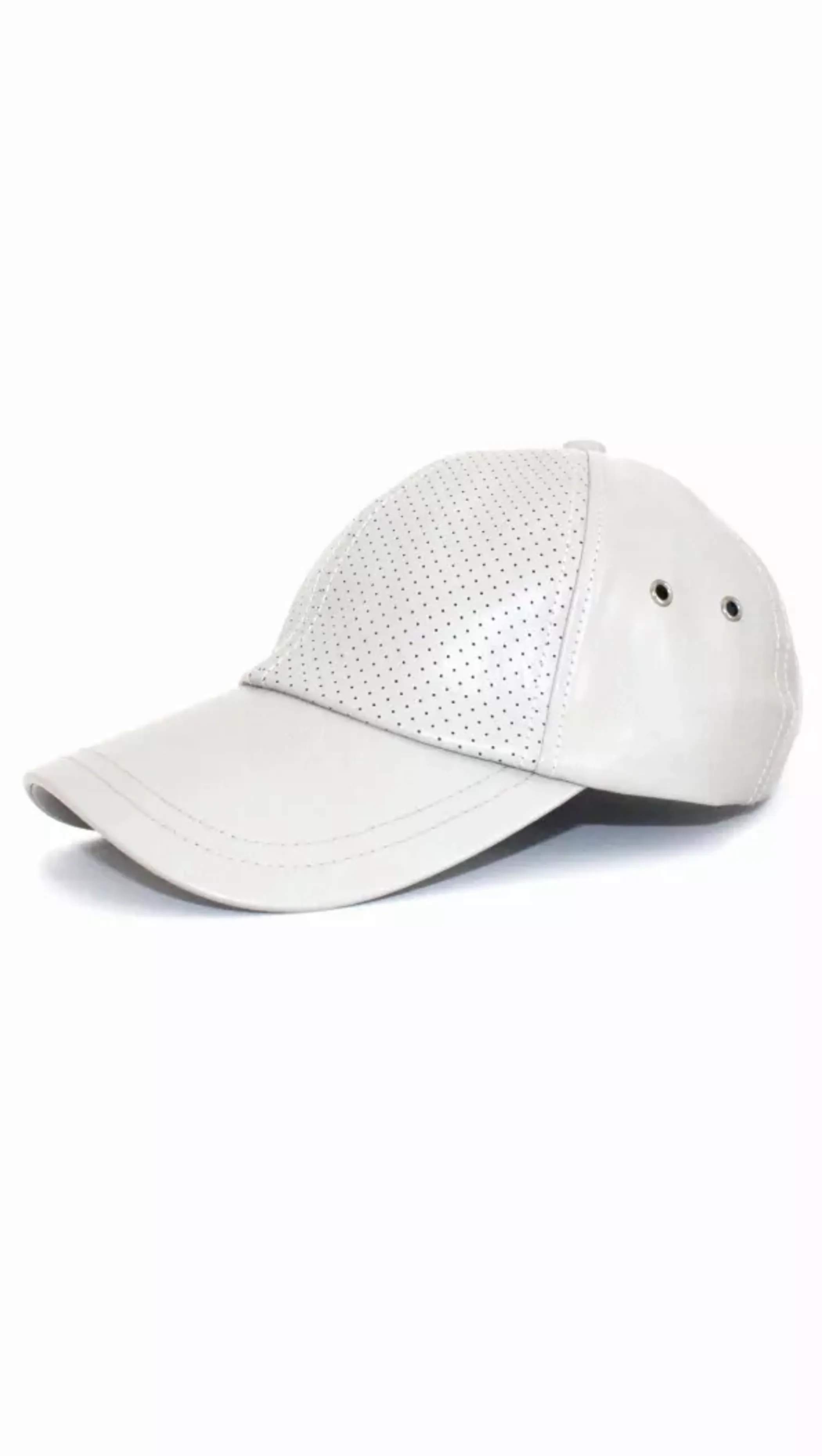 Leather Baseball Cap