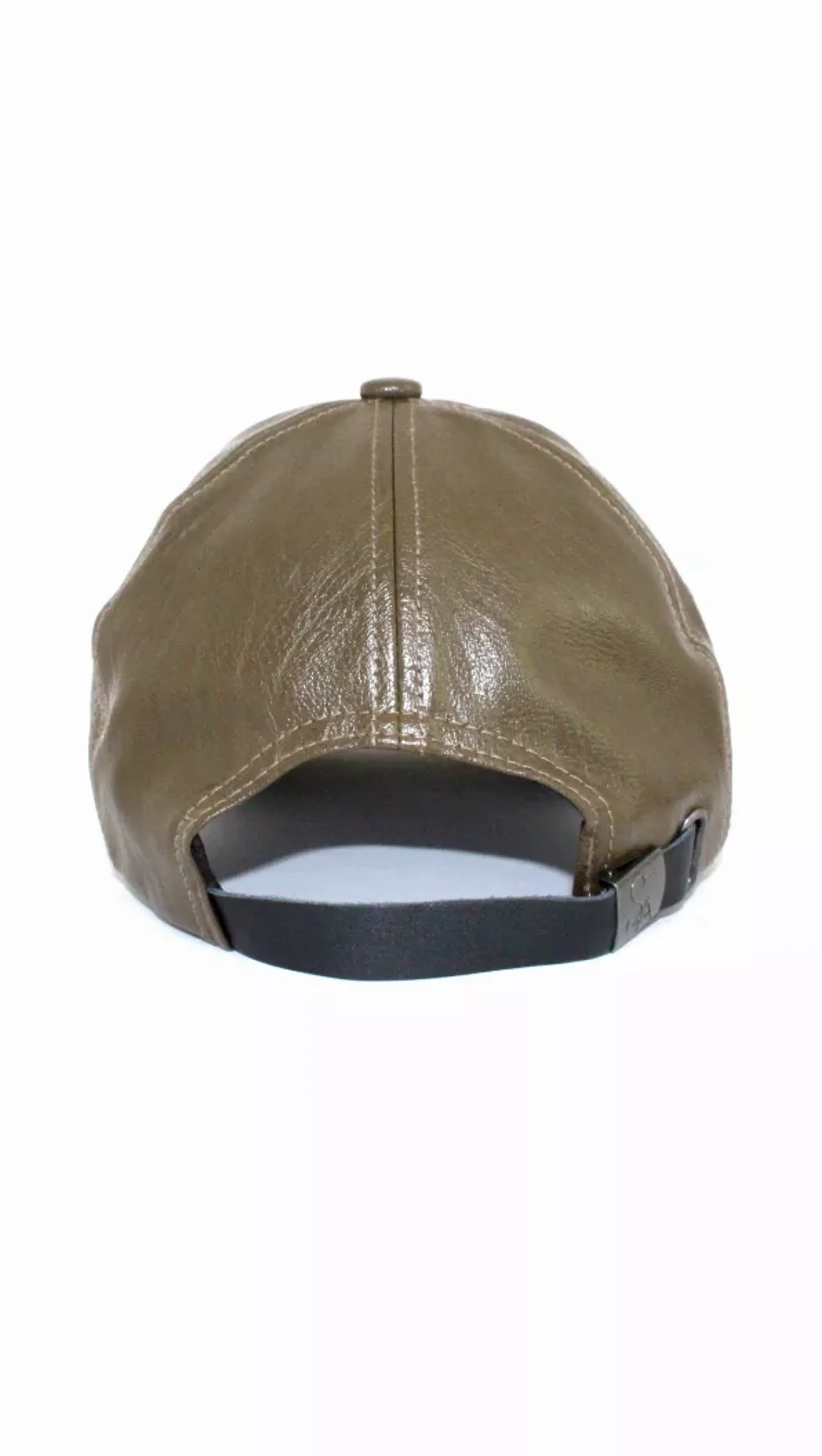 Leather Baseball Cap