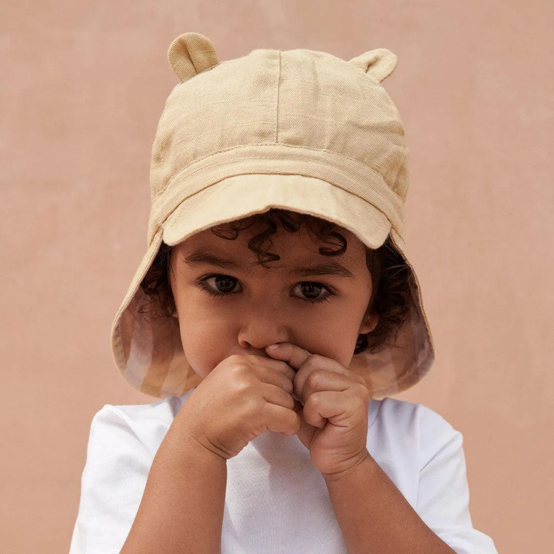 Liewood Gorm Reversible Sun Hat (2023) - Sandy - All Together