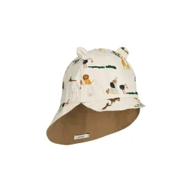 Liewood Gorm Reversible Sun Hat (2023) - Sandy - All Together