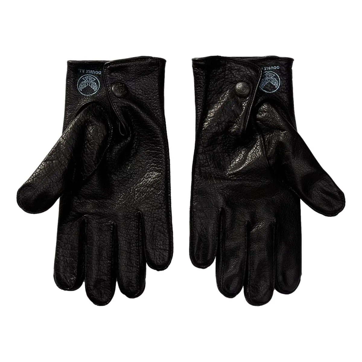 Lined Leather Gloves Vintage Black