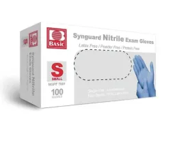 Medical Blue Nitrile Exam Gloves - Latex-Free & Powder-Free