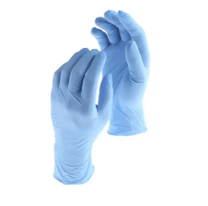 Medical Blue Nitrile Exam Gloves - Latex-Free & Powder-Free