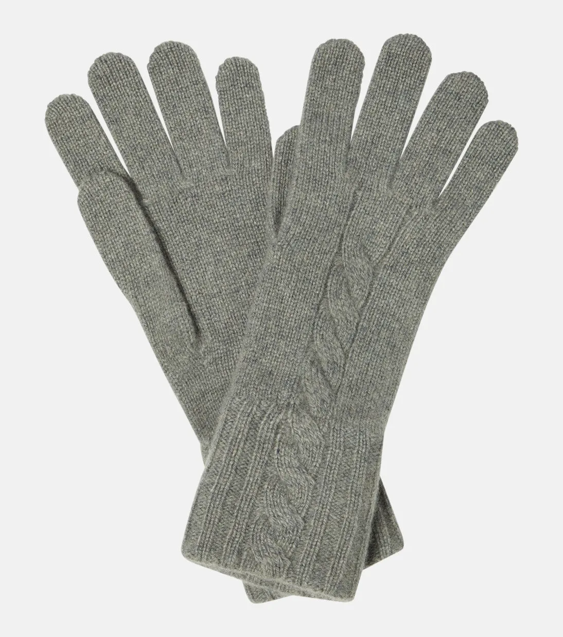 Napier Loro Piana cashmere gloves, red