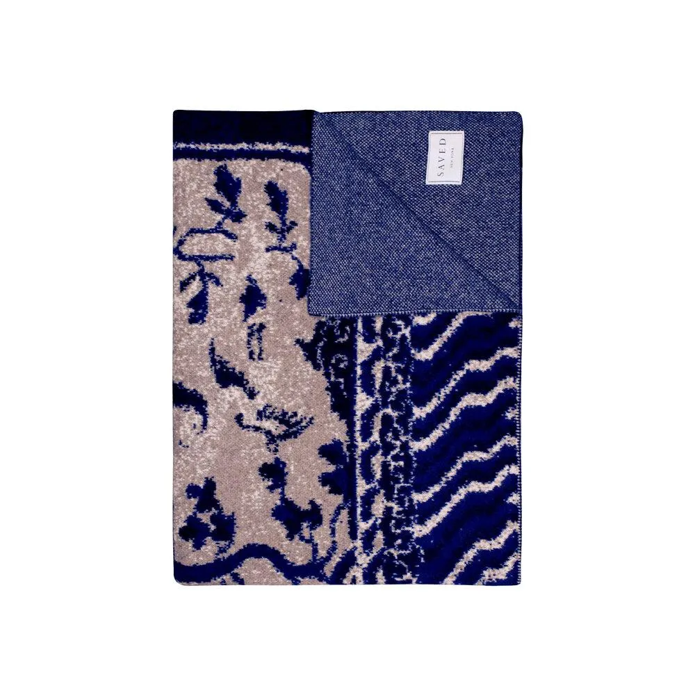 Peking Carpet Cashmere Blankets by Saved NY