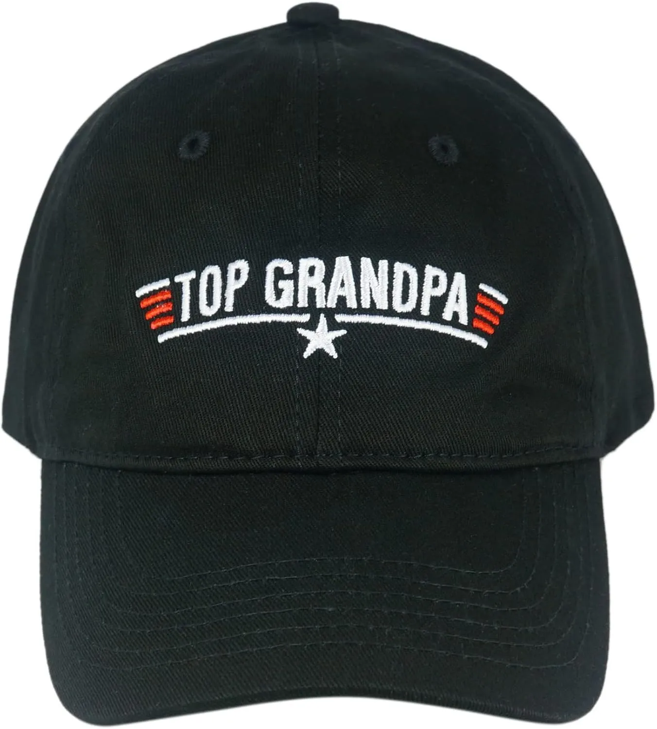 PLESIU Game Hats Baseball Cap Top Grandpa Hat 100% Cotton Cap Embroidery Adjustable Dad-Hat Black
