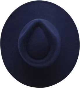 Pulcykp Women's Tweed Autumn And Winter Jazz Hat Adjustable Unisex Fedora 1 56-58cm