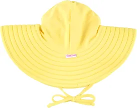 RuffleButts Baby/Toddler Girls UPF 50  Sun Protective Wide Brim Swimwear Sun Hat