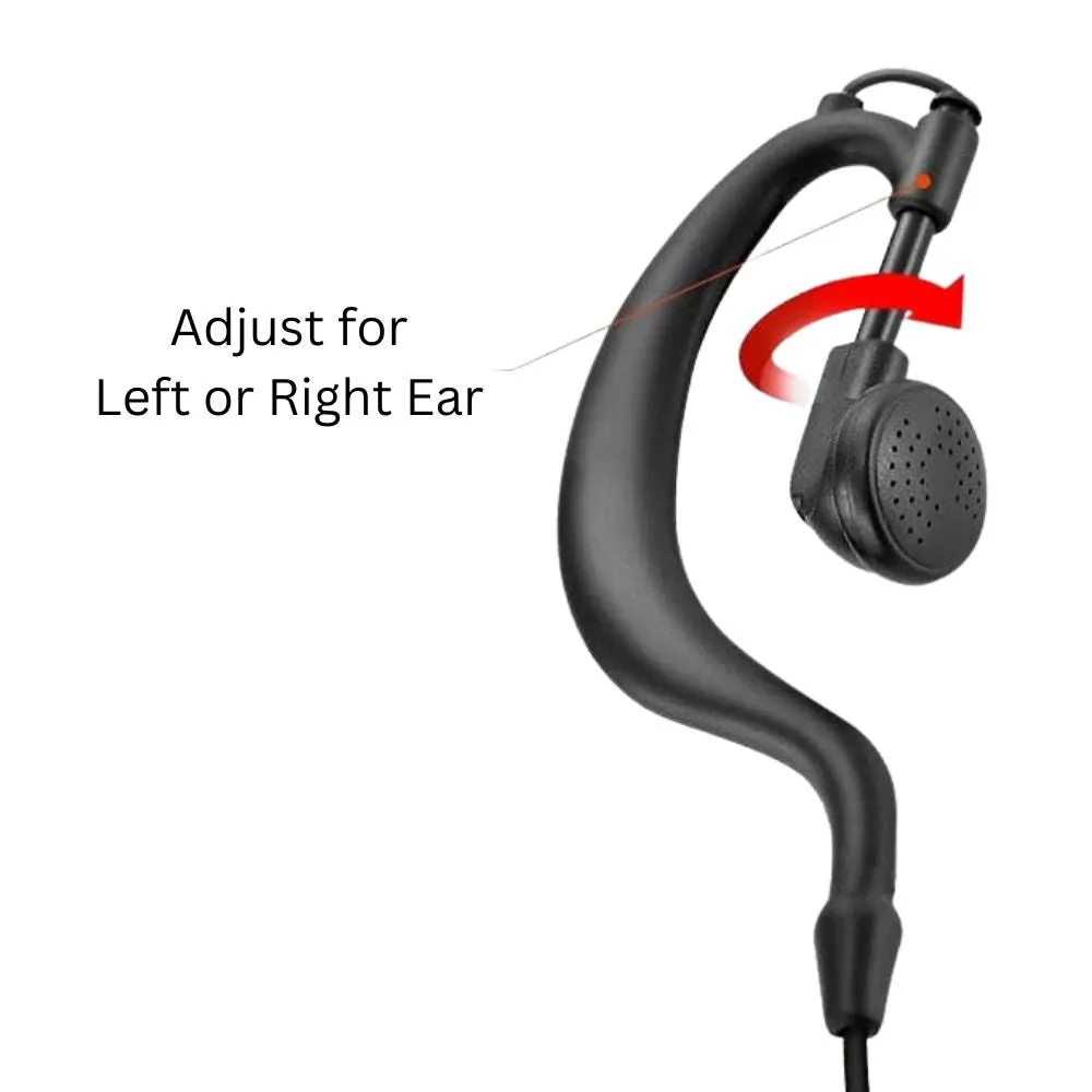Sheepdog Alpha Quick Disconnect Earhook, Motorola APX