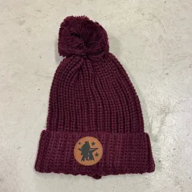 Spike's K9 Fund Chunk Beanie w/Patch - Burgundy