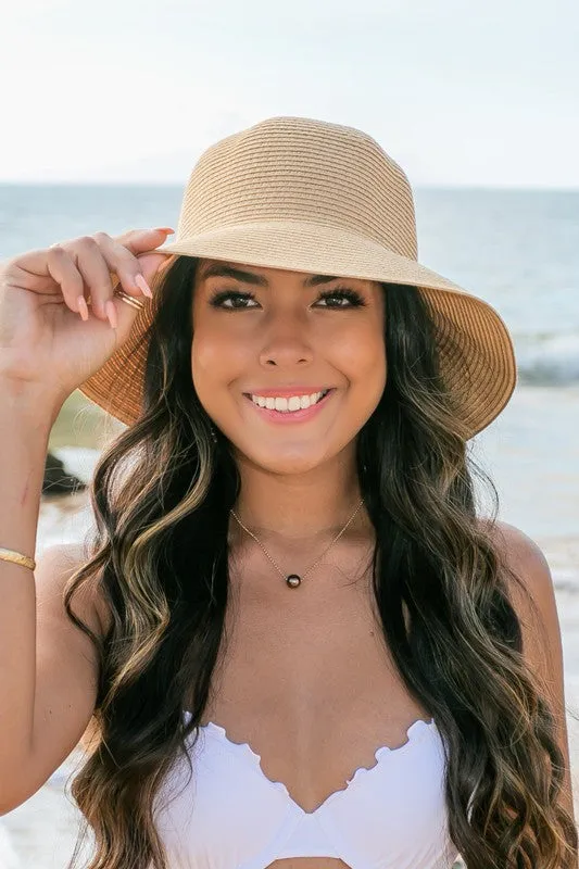 TEEK - Bow Back Straw Bucket Hat