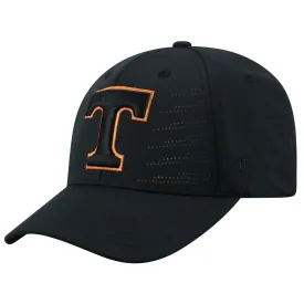 Tennessee Volunteers TOW Black "Dazed" Structured Flexfit Hat Cap