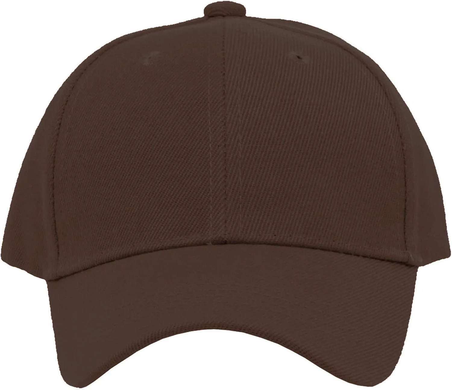 TOP HEADWEAR Blank Kids Youth Baseball Adjustable Hook and Loop Closure Hat
