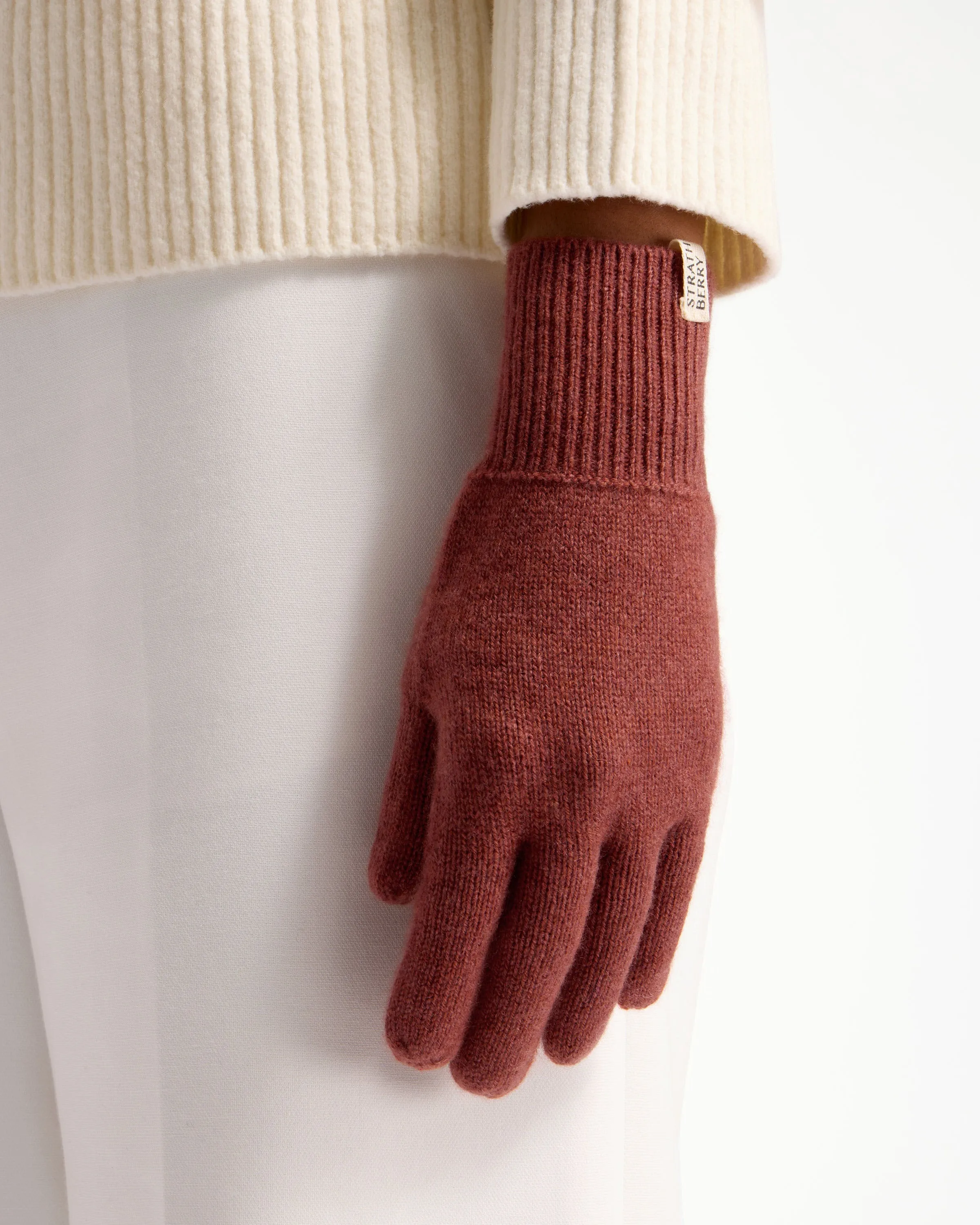 Westray Cashmere Gloves - Sienna